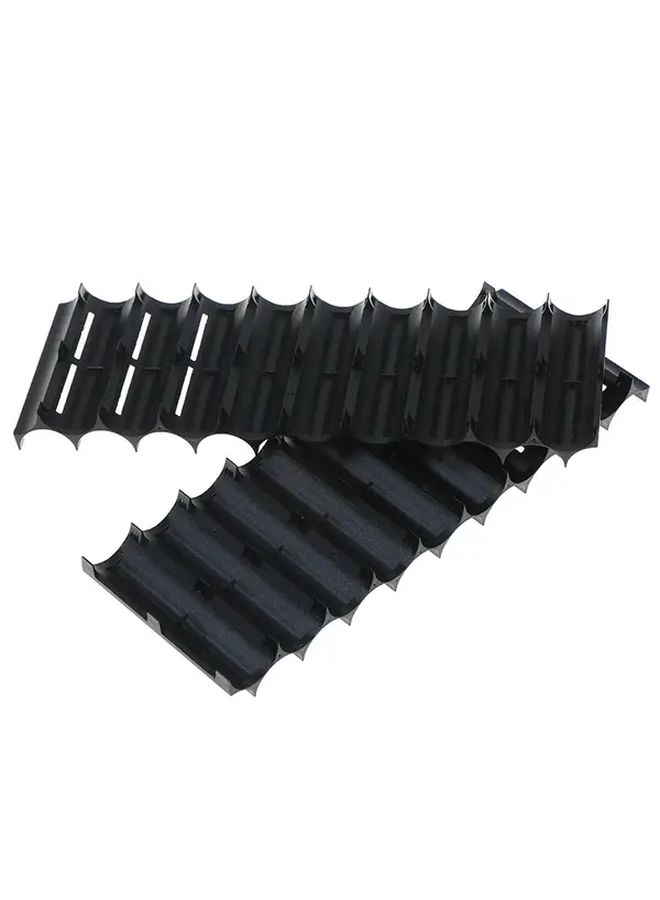 1 قطعة حامل بطارية بلاستيكي 10 فتحات حامل مسافة للخلايا الأسطوانية 18650 - Image 4