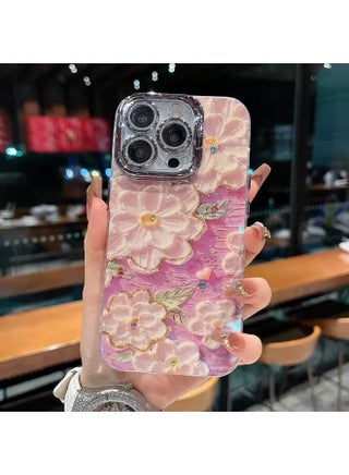 Cartoon Lens Holder Series For Iphone16promax Phone Case For Iphone15pro Blu-ray 14/13 Women-Color:Lens Stand-blu-ray Purple Flowers-Applicable Models:For Iphone15plus - pzsku/Z6B2E40D97EDDD9C32C39Z/45/1744705328/a83f9fa4-3c63-4ae6-9ff1-4079ff77f3e7