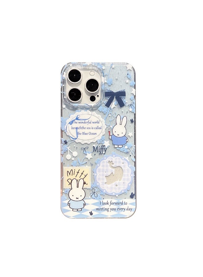 NIBEMINENT Cute Cartoon Protective TPU Case Cover For iPhone 16 Pro Max - Image 1