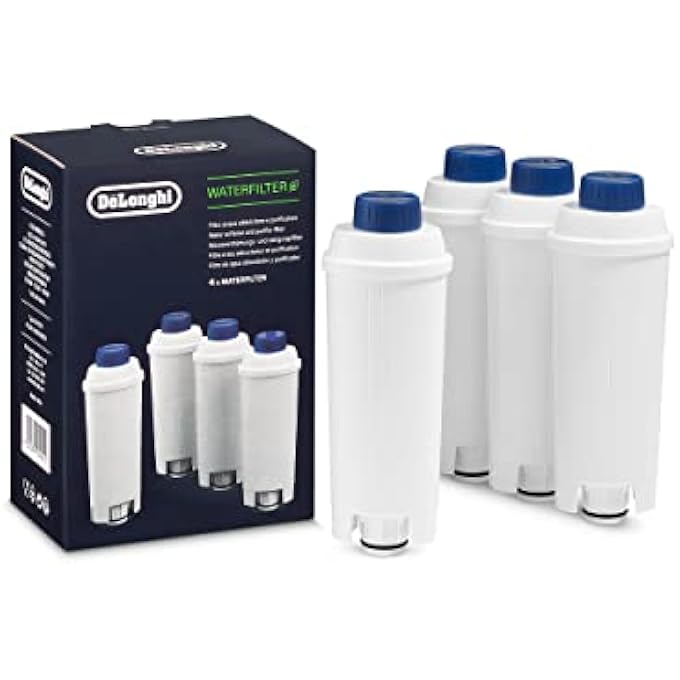 De'Longhi Coffee Machine Water Filter Water Softening Filter Coffee Machine Filter Replacement Automatic Coffee Machines For Ecam Series Pack Of 4 Water Filters Dlsc321 - Image 3