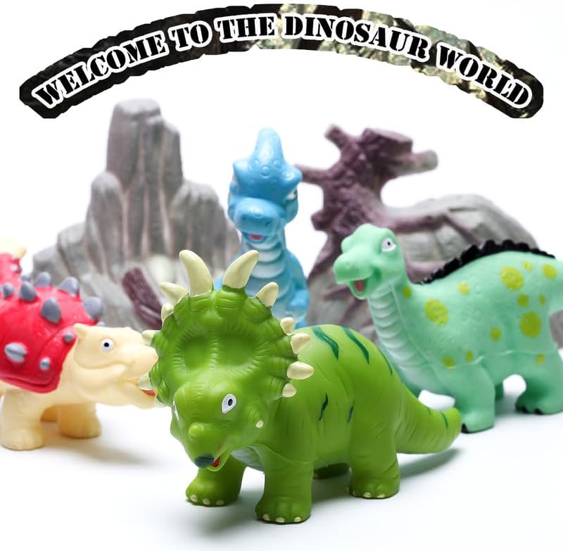 Hely Cancy Dinosaur Bath Toys - Squirt & Pool Toys for Kids - Image 2