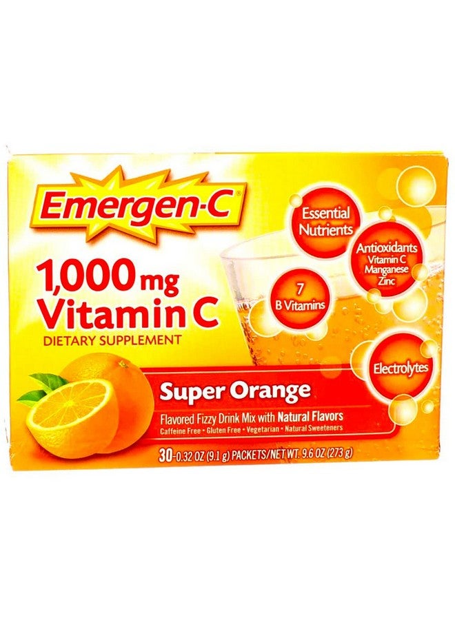 Emergen-C, Super Orange, 30 pkt, Pack of 2 - Image 2