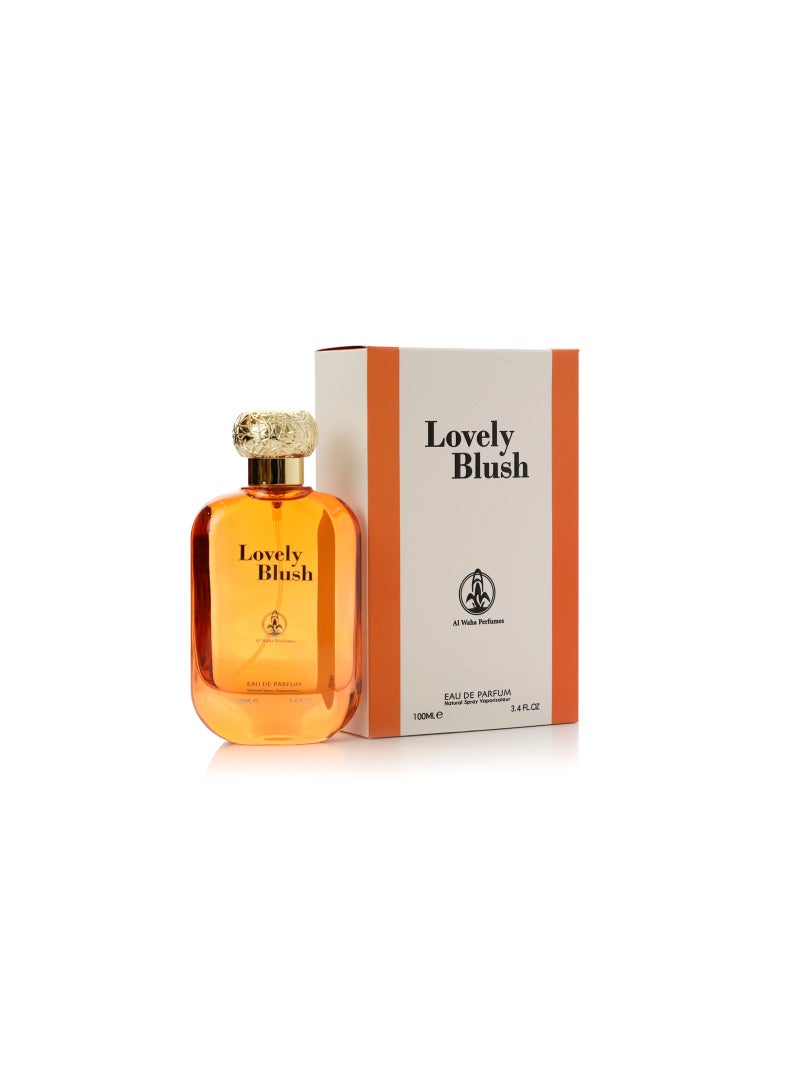 Al Waha Lovely Blush Eau De Parfum 100ml – Elegant Natural Spray