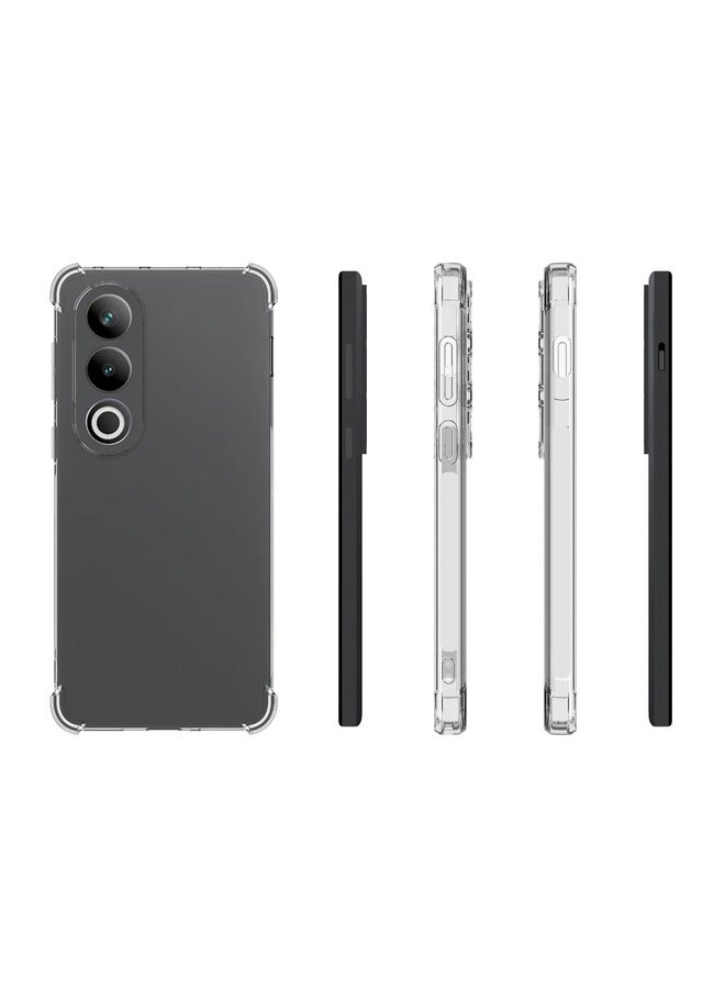 HuHa Case Cover For OnePlus Ace 3V Shockproof Non-slip Thickening TPU Phone Case(Transparent) - Image 2