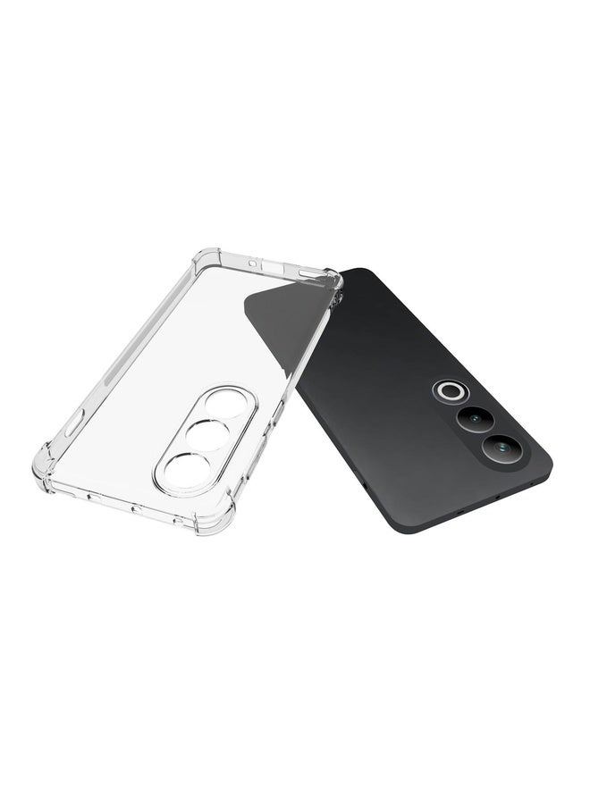 HuHa Case Cover For OnePlus Ace 3V Shockproof Non-slip Thickening TPU Phone Case(Transparent) - Image 3