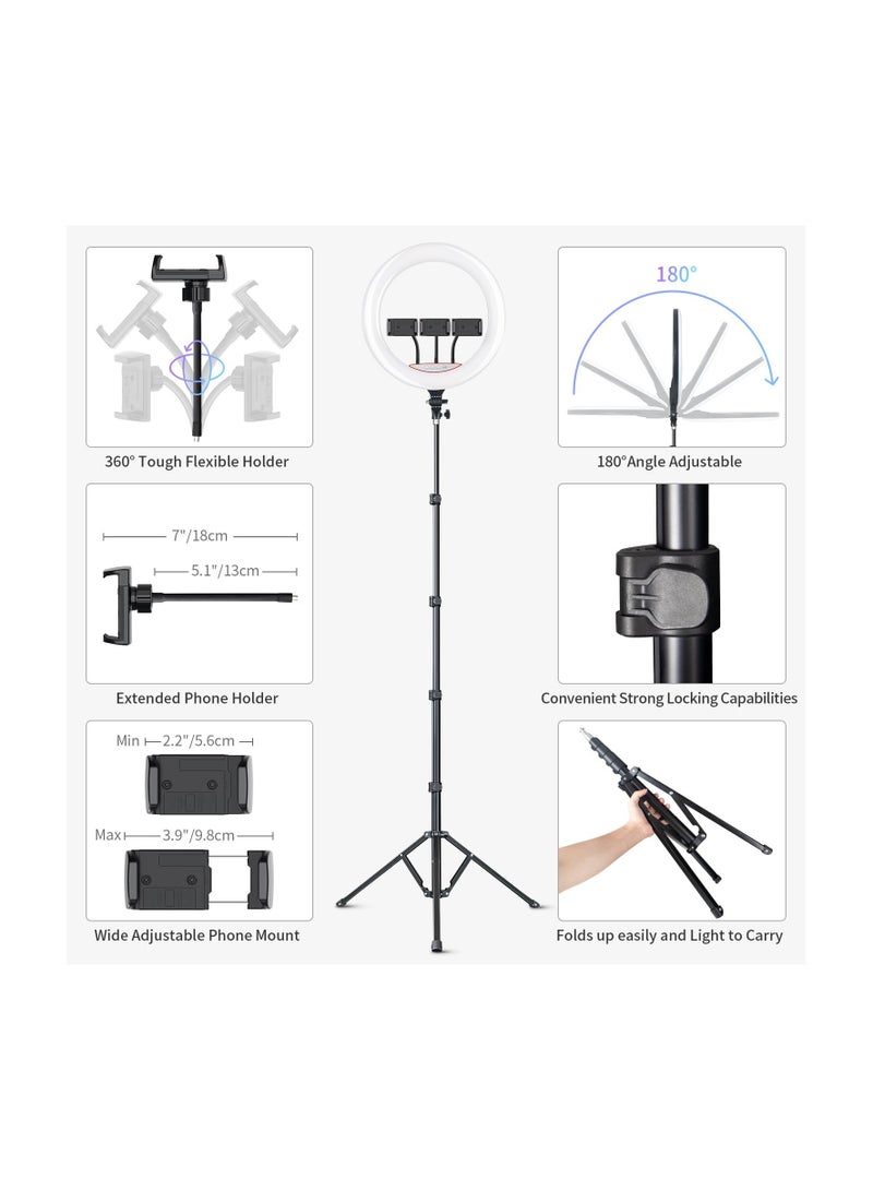 18" RGB Ring Light with Tripod Stand. - Image 3