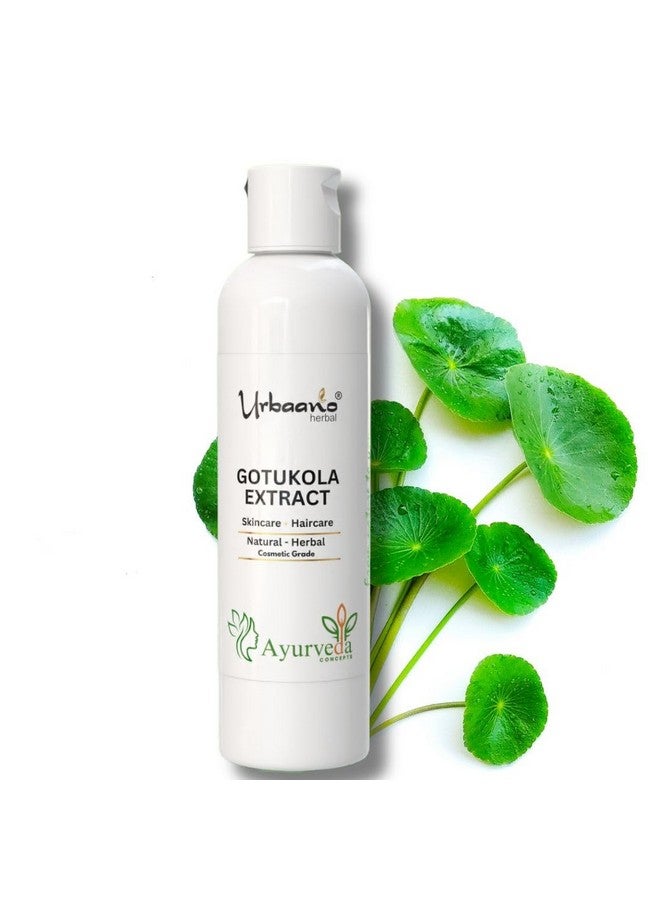 Urbaano herbal Gotukola Liquid Extract Natural Ingredient for making DIY Skin & Hair Care Products Soap, Serum, Toner, Lotion -100ml - Image 1