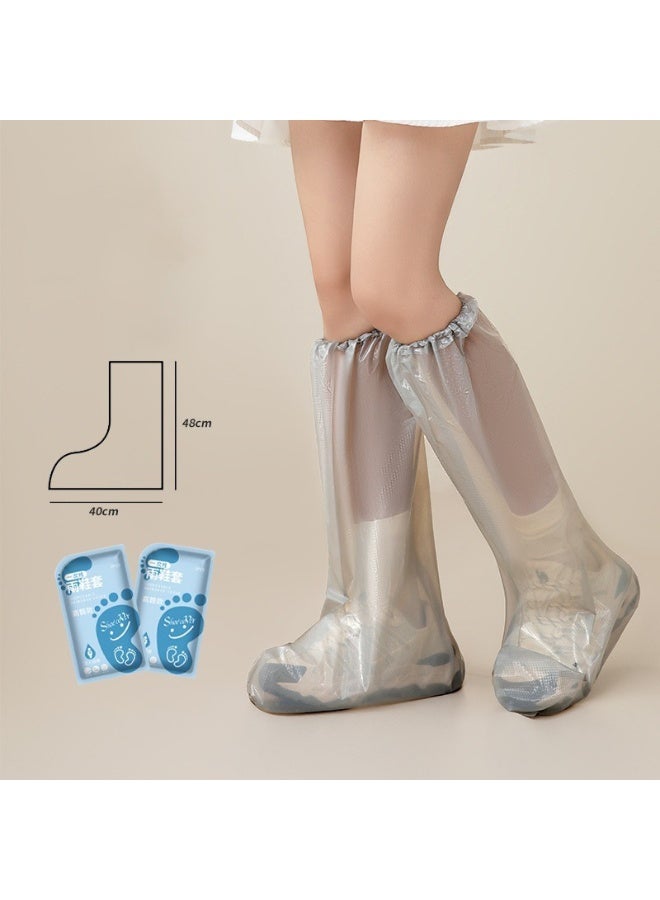 Thick and long disposable shoes cover,prevent your shoes from the raining weather. - Image 4