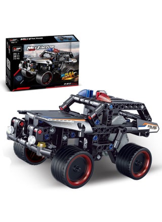 Diku Building Block Technology Mechanical Width Special GT Pull Back Function Assembled Formula Racing Model Boy Toy Gift-Color:3811/Soul Chaser Off-Road Police Car - pzsku/Z6B2EDA6DB0BFF2E3001CZ/45/1745681300/be2a7d70-311a-496a-8ac0-17fd46c3c84c