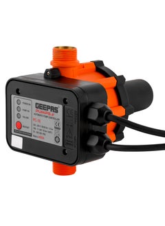 Geepas Automatic Pump Controller GWPC2.0HP-240, Premium-Quality Construction, Starting Pressure- 1.5 bar, Maximum Pressure- 10 bar, Perfect for Industrial, Agricultural And Domestic Applications