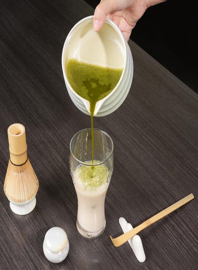 Visivessel 8Pcs Matcha Whisk Set, Iridescence Matcha Making Tools Accessories Kit with Bamboo Matcha Whisk,Bowl,Spoon,Sifter and Holder, Gifts for Matcha Lovers on Christmas, Birthday, Teacher's Day - Image 3