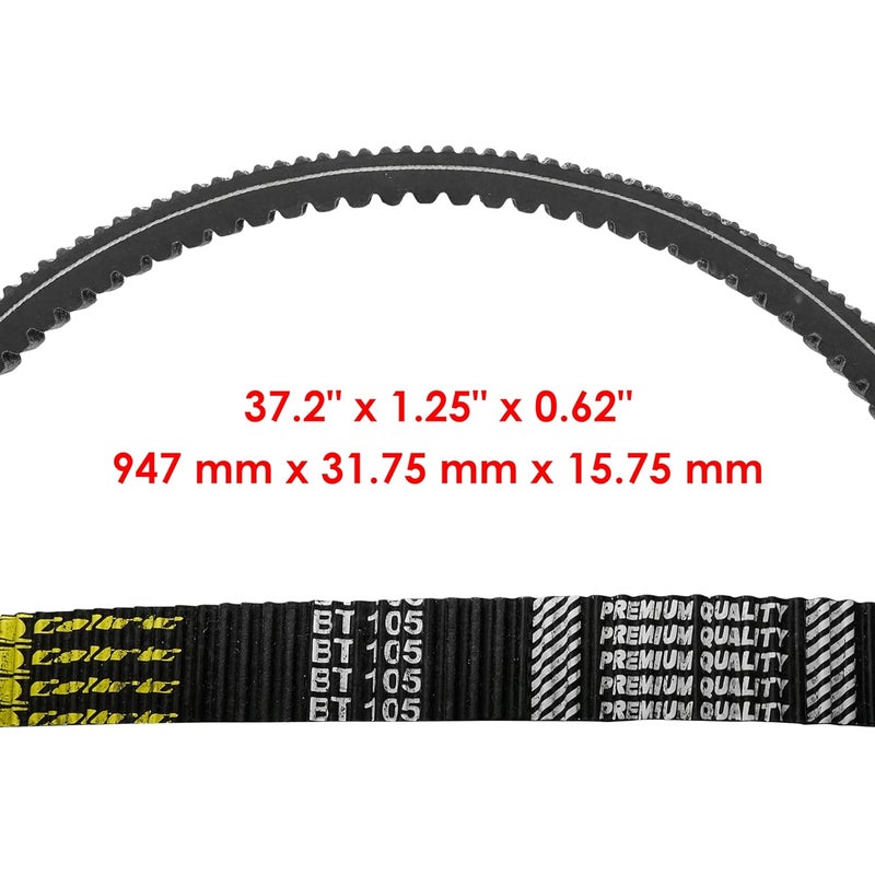 Caltric Drive Belt for Yamaha Grizzly 600 (1998-2001) - Image 2