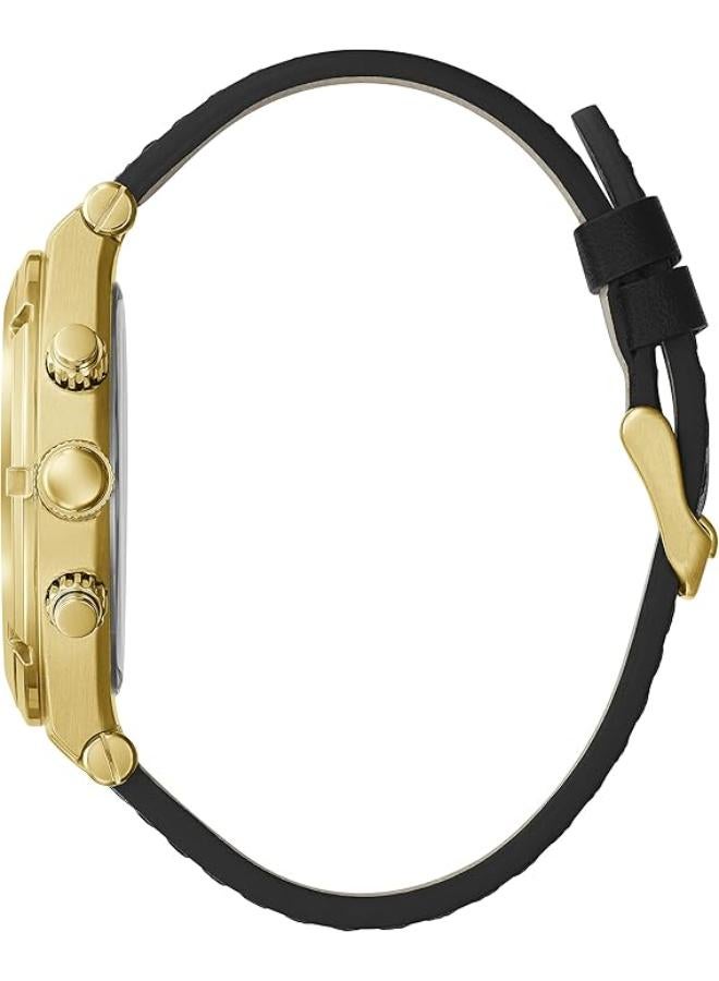 GUESS Men Genuine Leather Multi-functional Watch - GW0262G2 - Image 2