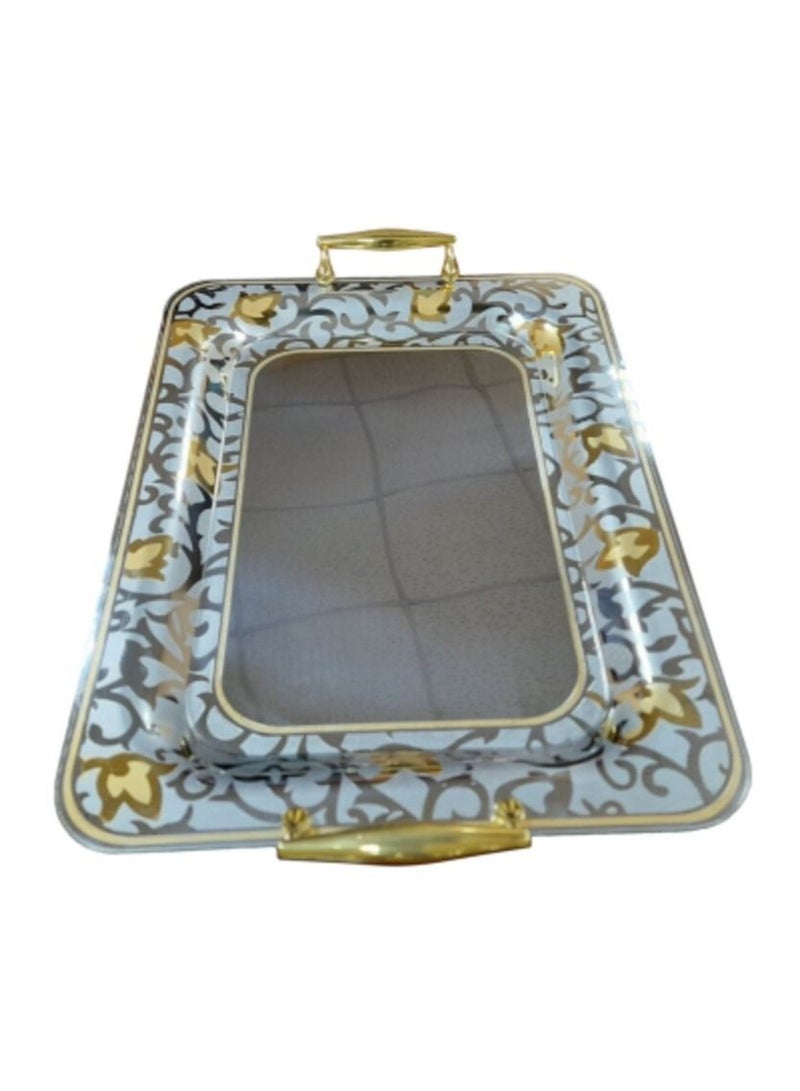 Jazz Stainless steel tray set 3 pieces - Image 2