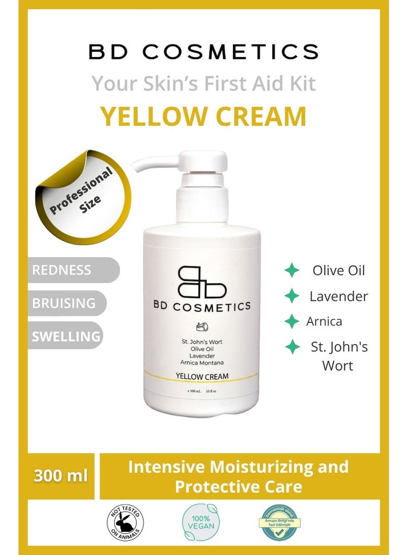 BD Cosmetics Yellow Cream 300mL - Image 1