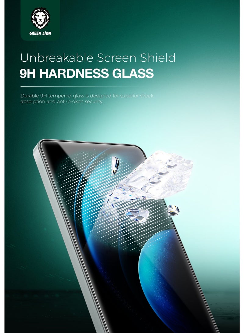 جرين ليون واقي شاشة جالكسي S26 الترا، وضوح عالي دقيق، مقاوم للخدش، تغطية كاملة، تصميم مقاوم للصدمات - Image 2