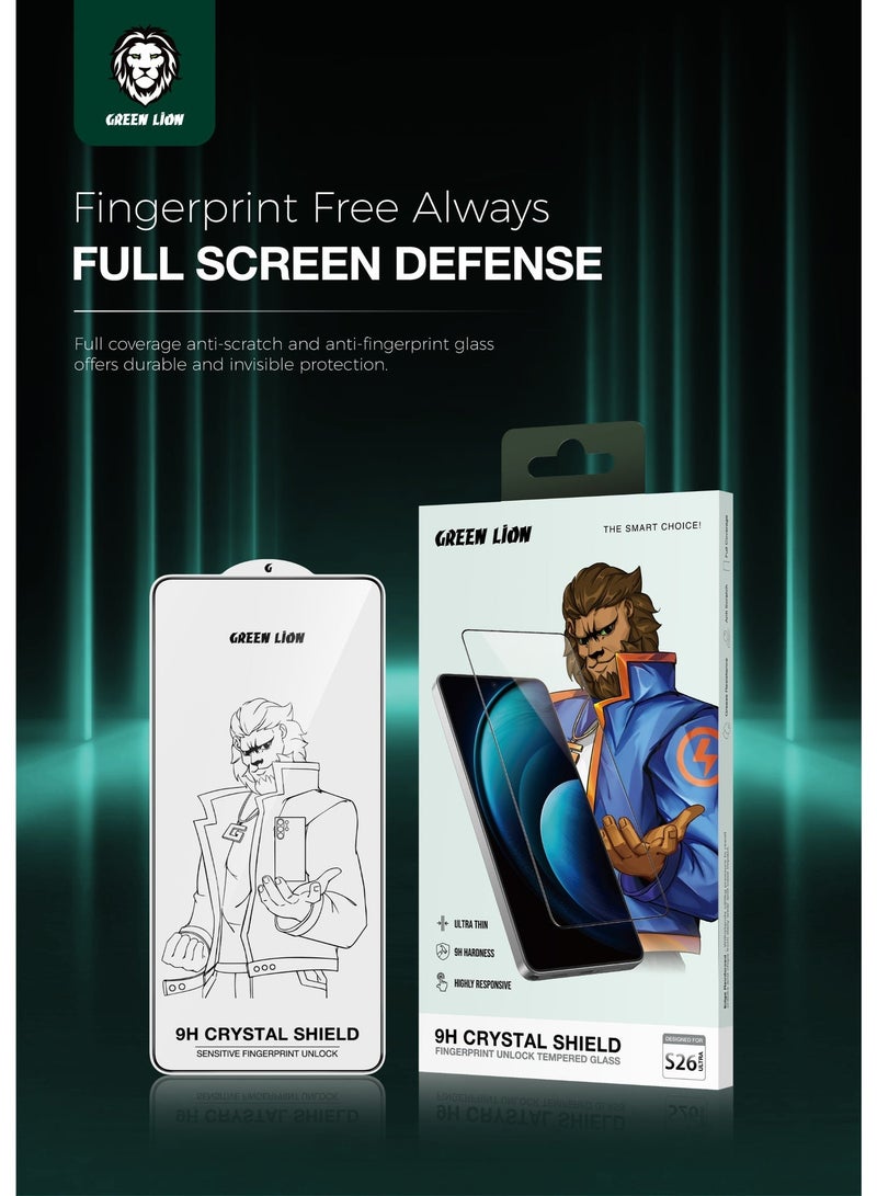 جرين ليون واقي شاشة جالكسي S26 الترا، وضوح عالي دقيق، مقاوم للخدش، تغطية كاملة، تصميم مقاوم للصدمات - Image 5
