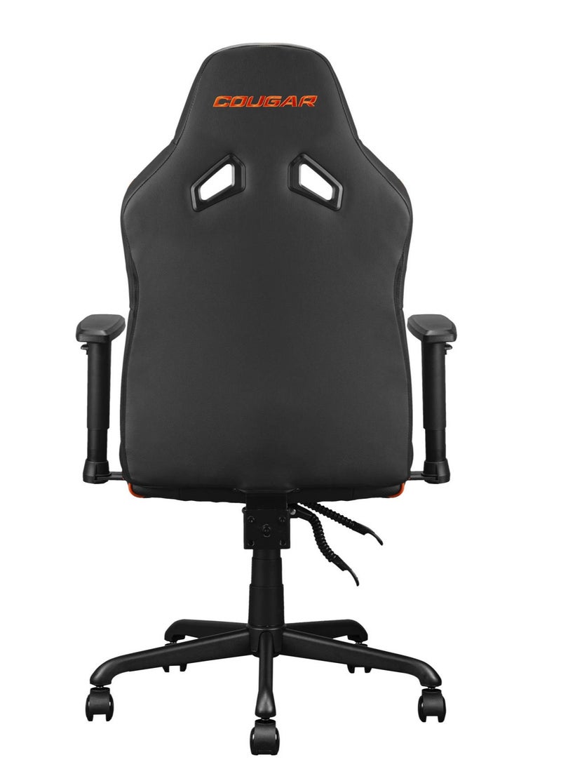 COUGAR Fusion S Ergonomic Gaming Chair, PVC Faux Leather Orange/Black | 3MFSLORB.0001 - pzsku/Z6B2F49FE063DFF8F66D4Z/45/_/1735982922/686bb496-08bd-4f1b-832b-56c275dcbcce