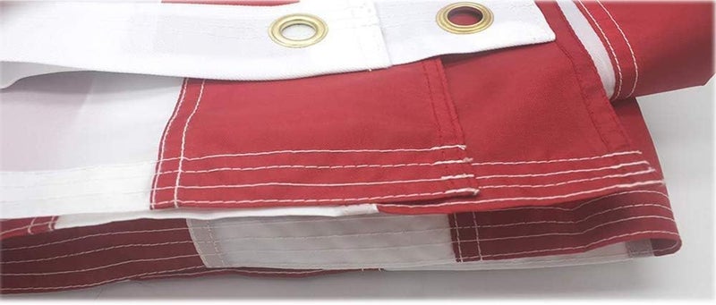 OLYNIK American Flags for Outside 4x6, US Flag Heavy Duty Outdoor with Embroidered Stars, Stitched Stripes, Brass Grommets - Image 5