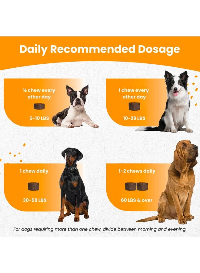 nootie Glucosamine For Dogs  250 Ct  Hip And Joint Soft Chews Supplement For Dogs  Daily Dog Msm Chondroitin Chews With Turmeric  Joint Care Vitamins For All Breeds And Sizes Usa - Image 4
