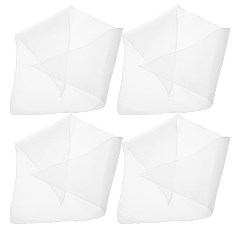 4Pcs Wear-resistant Dog Bandana Washable Dog Handkerchief Decorative Dog Costume Dog Supply - Image 1