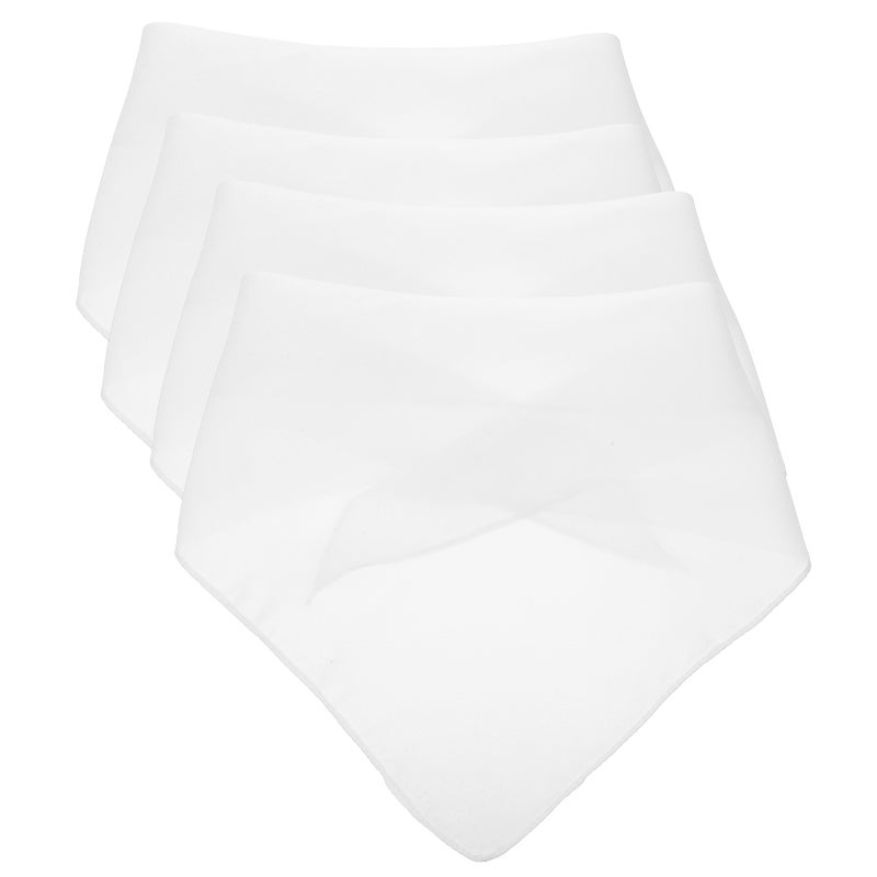 4Pcs Wear-resistant Dog Bandana Washable Dog Handkerchief Decorative Dog Costume Dog Supply - Image 5