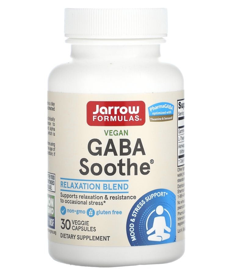 jarrow formulas GABA Soothe 30 Veggie Capsules