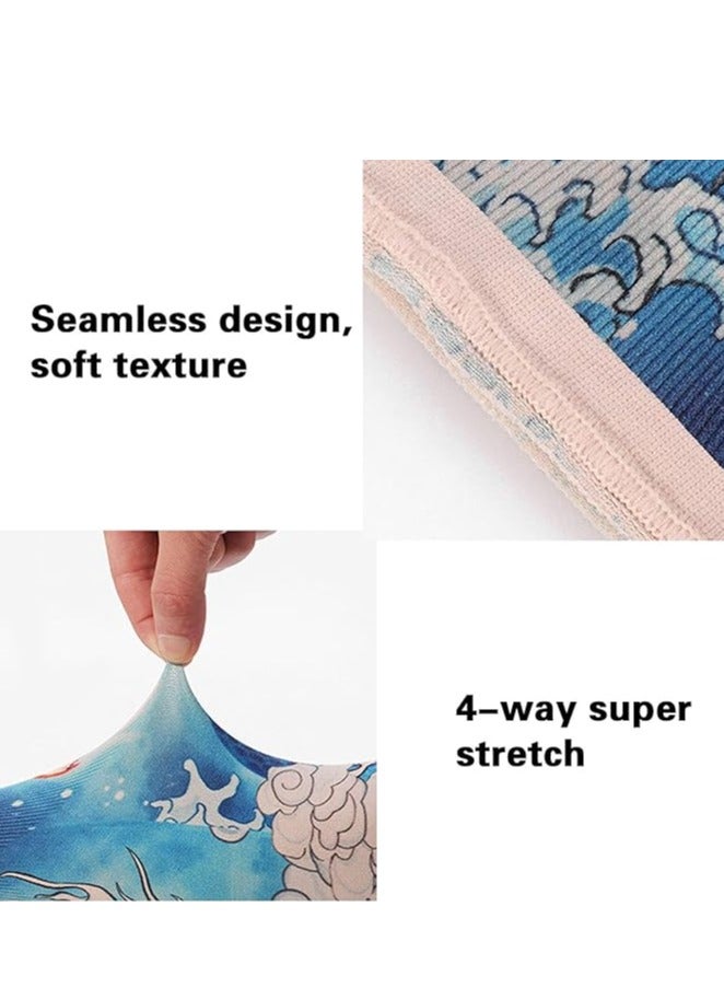 Showday UV Sun Protection Arm Sleeves for Men & Women-UPF 50+ Sports Compression Cooling Sleeve-Unique TATTOO SLEEVE Gift - Image 4