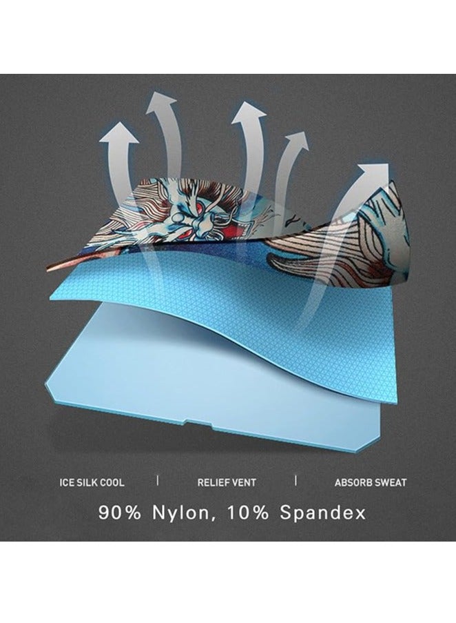 Showday UV Sun Protection Arm Sleeves for Men & Women-UPF 50+ Sports Compression Cooling Sleeve-Unique TATTOO SLEEVE Gift - Image 5