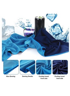 Gym Cooling Towels (3-Pack)  Ice Sensation Sweat Towel Quick Dry Microfiber Cloth for For Yoga Sport Gym Workout Fitness Running Swimming Camping Golf Football Outdoor Sports (100x30cm) - pzsku/Z6B2FCA2FAAAFF59488A7Z/45/_/1731488406/14f81bb2-36b8-4e1b-b765-997f84d75969