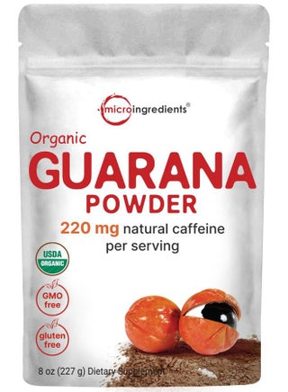 Organic Guarana Powder 1,000mg Per Serv, 8 Ounces | 220mg Natural Caffeine Energizer, Brazilian Herbal Extract, Raw, Bulk Superfood, Coffee Substitute, Vegan Friendly, & Non-GMO - pzsku/Z6B2FE02A8E8F06A2886DZ/45/1743613649/ce4cd199-1fa5-4752-aac2-6e74d575c8e2