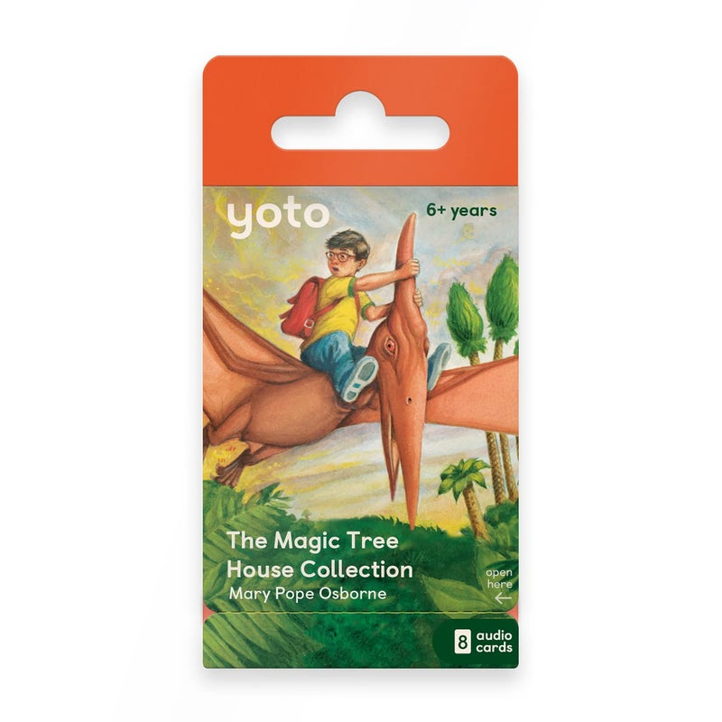 Yoto The Magic Treehouse Collection by Mary Pope Osborne â€“ 8 Kids Audio Cards for Use with Player & Mini All-in-1 Audio Device, Screen-Free Listening with Playtime Bedtime Travel Stories, Ages 6+ - Image 1