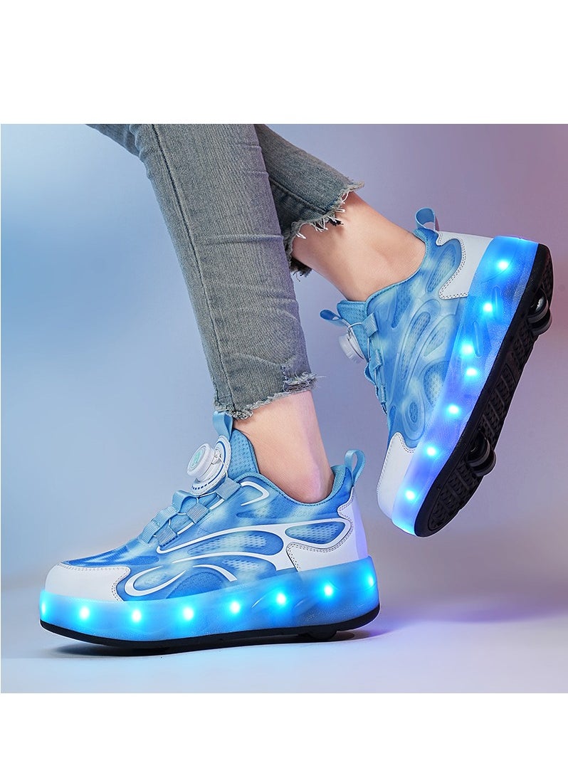 LED Flash Light Sneaker Skate Shoes with Wheels USB Charging Roller Skates Shoes - pzsku/Z6B3015CA67D26ED9747DZ/45/_/1705630343/00567b55-7fde-456d-b8b7-baa380cea545