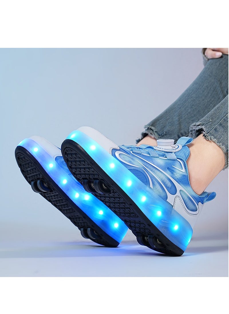 LED Flash Light Sneaker Skate Shoes with Wheels USB Charging Roller Skates Shoes - pzsku/Z6B3015CA67D26ED9747DZ/45/_/1705630344/b2762673-a364-4976-a73e-24c10936a523