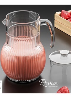 CITY GLASS Roma Set City Glass ( 1 Jug 1L + 6 Tumblers 230 ML )  - Image 5