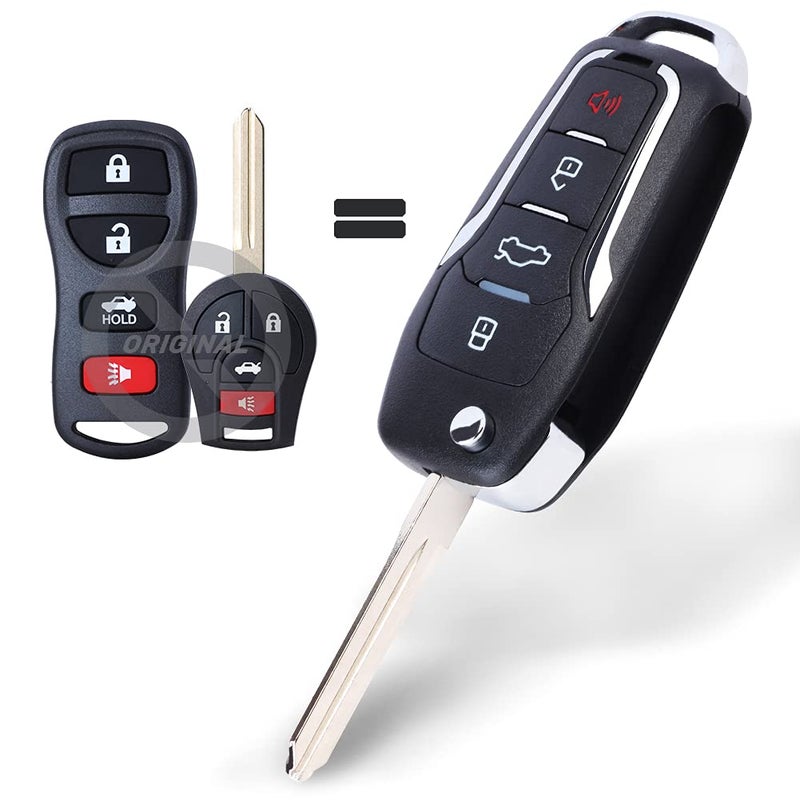 Keymall Upgraded Key Fob Keyless Entry Remote Control for Nissan Altima 350Z Armada Maxima Quest SentraInfiniti EX35 FX35 FX45 G35 I35 Q45 QX56 FCC ID KBRASTU15 CWTWB1U758 CWTWB1U821