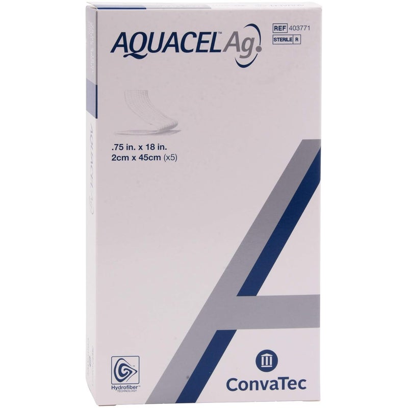 ConvaTec Aquacel Silver Dressing Rope 34 x 18 5 Count - Image 1