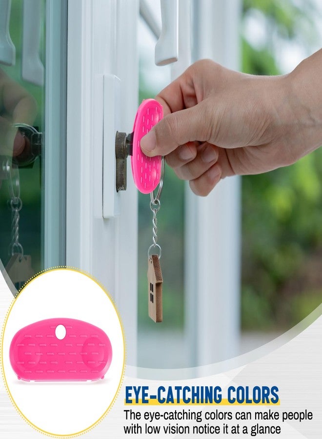 Leriton 6 Pack Key Turner Aid for People with Arthritis Colorful Turner for Arthritis Easy Grip Key Accessories for Weak Elderly Hands Daily Door Lock Helper for Flat Keys - Image 4