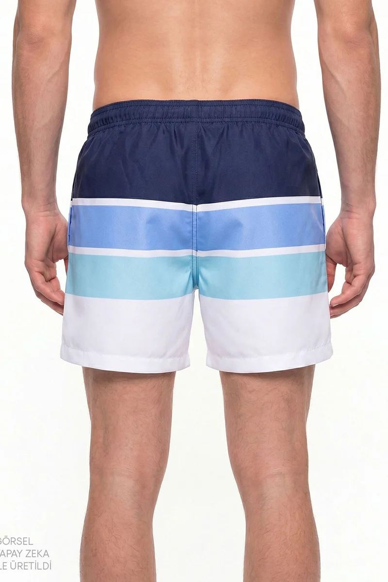 Penti PENTI Men's Striped Swim Shorts