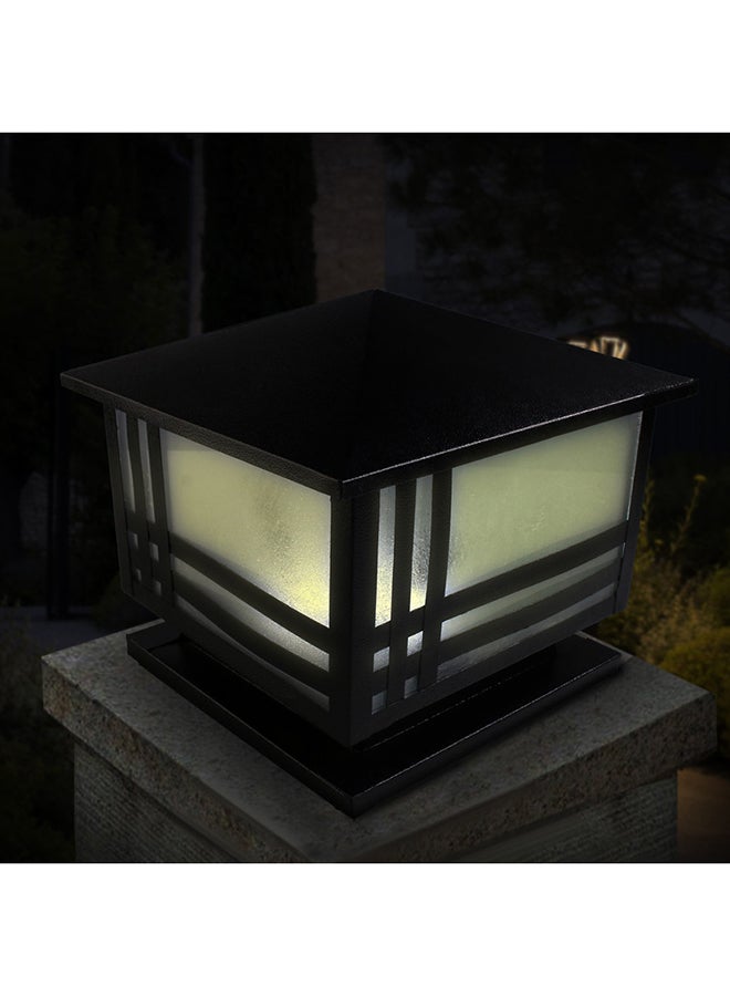 El Rawda Lighting Garden Lantern - 1 Light | Outdoor Wall Lantern Lighting - Black 25x25x22 cm - Image 2