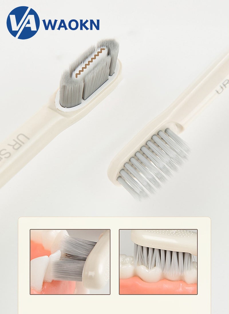 WAOKN Rechargeable Sonic Electric Toothbrush High-frequency Vibration IPX7 Waterproof Power Toothbrush 6 Modes Adjustable and Smart Electric Toothbrush with 3 Detachable Soft-bristle Brush Heads - Image 4