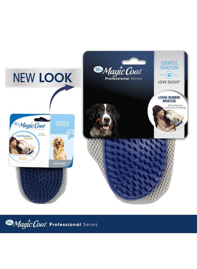 four paws Magic Coat Professional Series Love Glove Dog Grooming Mitt - Image 4