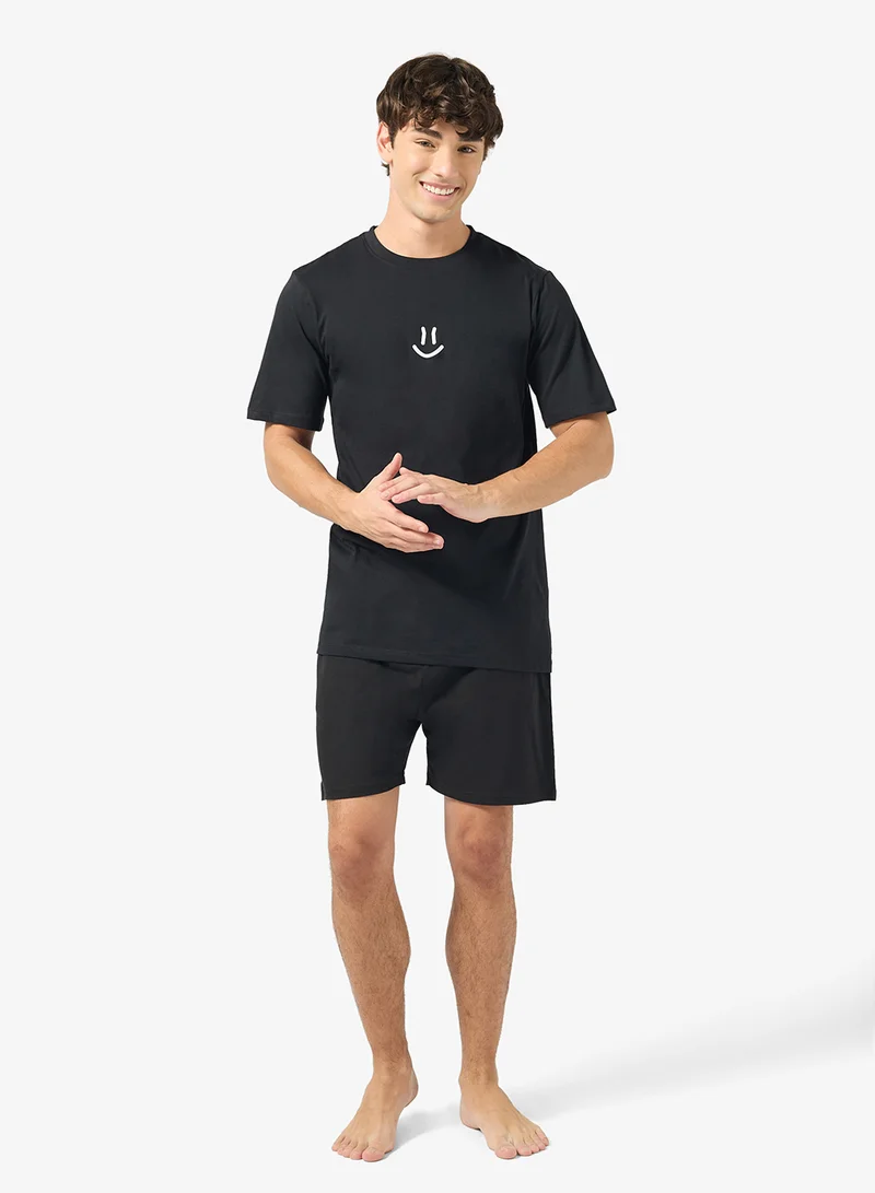 Nightwear T-Shirt & Shorts Set