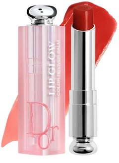Dior Addict Lip Glow Balm Dior 8 - Hydrating pH-Activated Lip Balm with 48H Moisture & Sheer Glow | 3.2g  - Image 1
