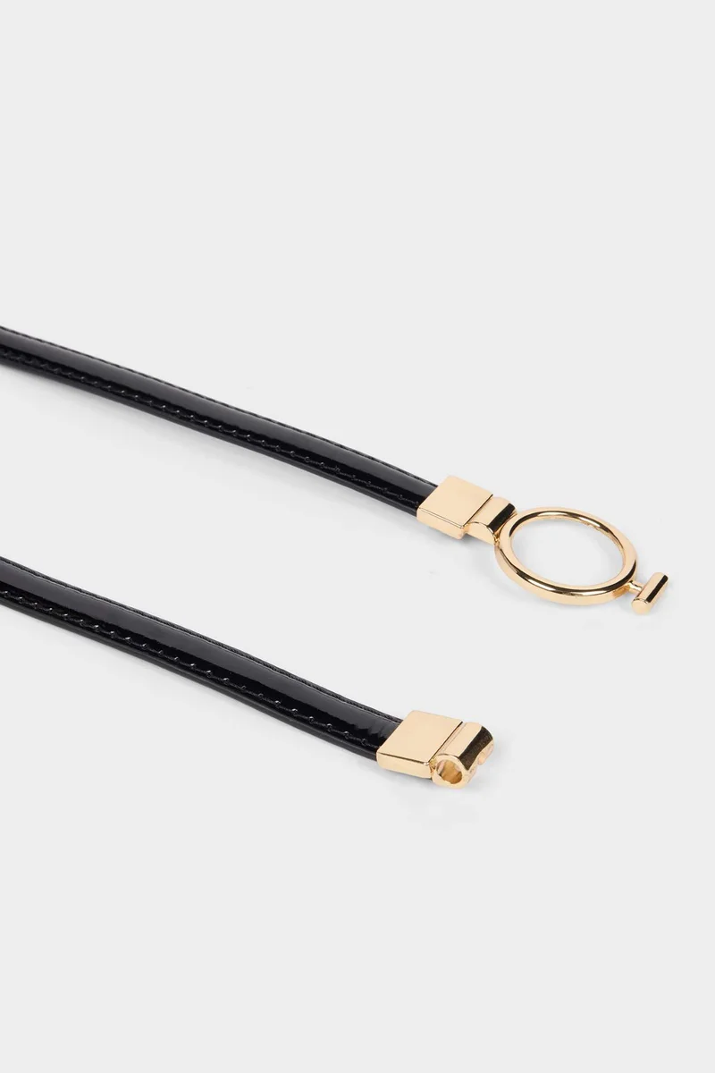 Defacto  Woman Oval Buckle Faux Leather Classic Belt for Women | Best Price UAE