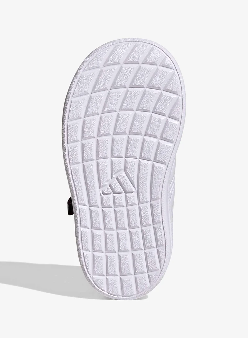 Adidas FTWWHT/LUCPNK/SILVMT Infant Lightorama Court  | Best Price UAE