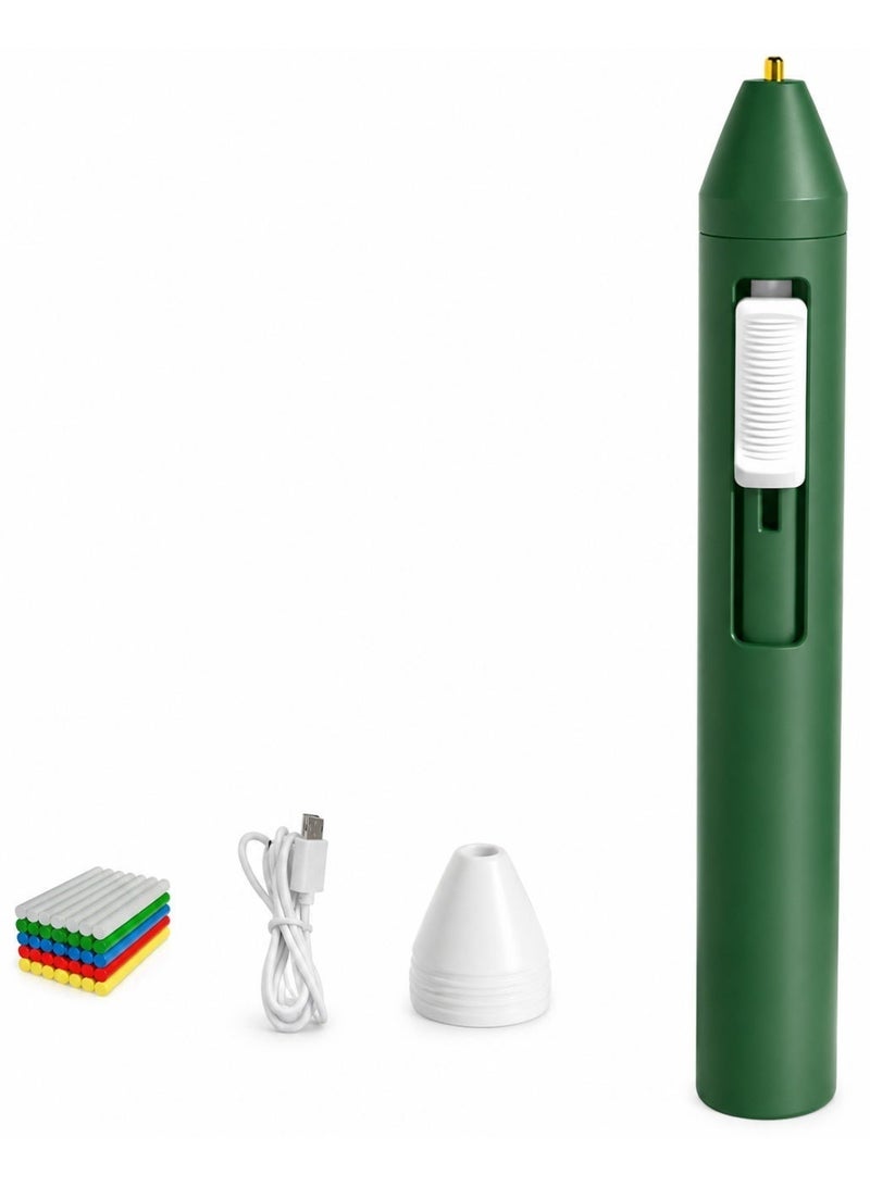 Mini Hot Melt Glue Pen Children's Handmade Diy Lithium Electric Glue Stick - Image 1