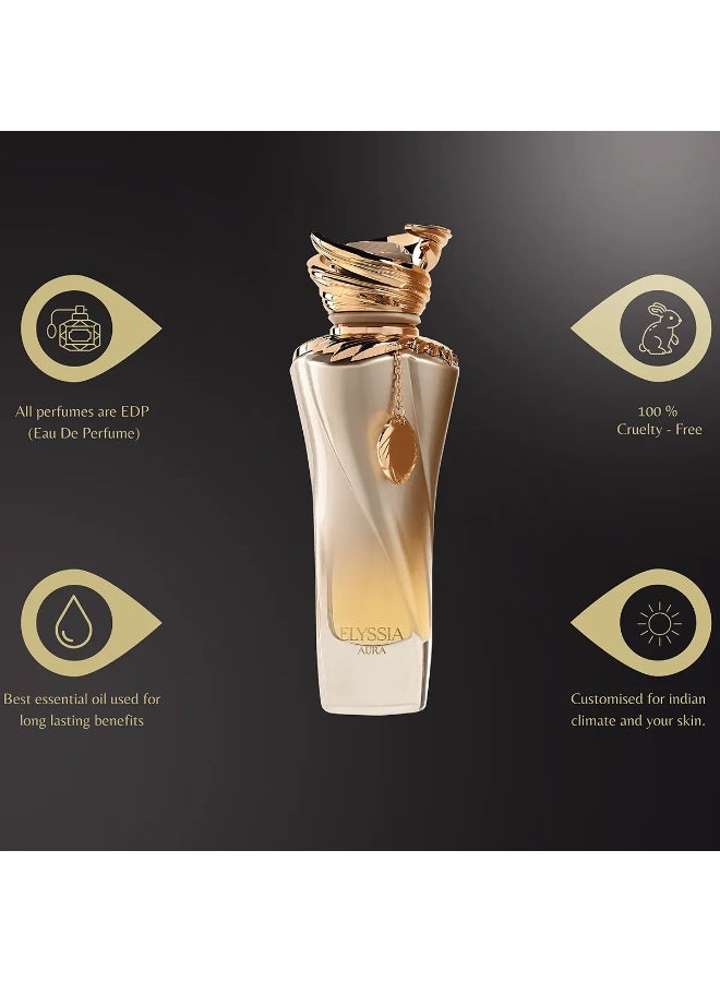 ريفس عطر إليسيا أورا إكسترا دو بارفان للنساء من ريفس، عطر شرقي زهري يدوم طويلاً، 100 مل - Image 4