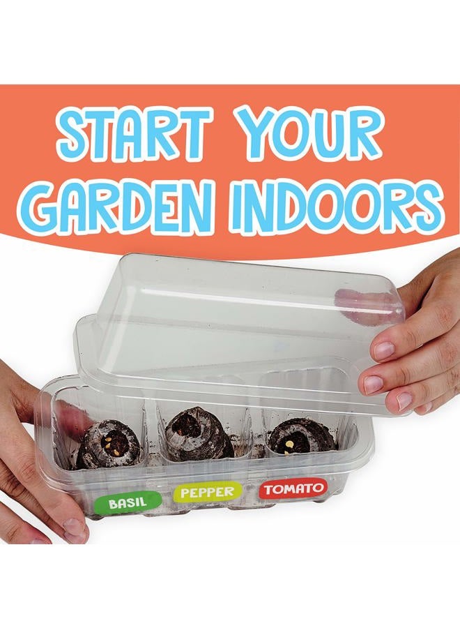 Creativity for Kids Pizza Garden Kit - Grow Your Own Pizza Vegetable and Herbs - Gardening Kit for Kids - Image 4
