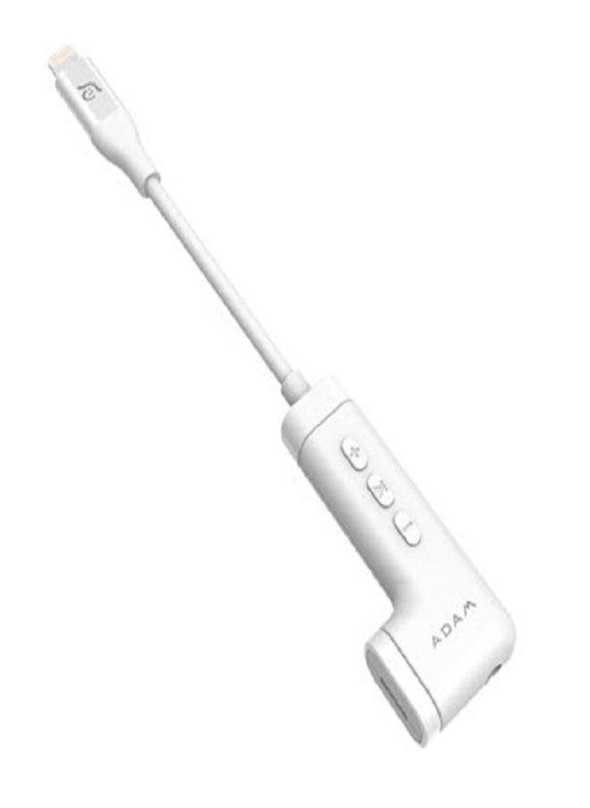 ADAM ELEMENTS ADAM ELEMENTS iLinio Lightning and Aux and Charging Adapter white  - Image 1